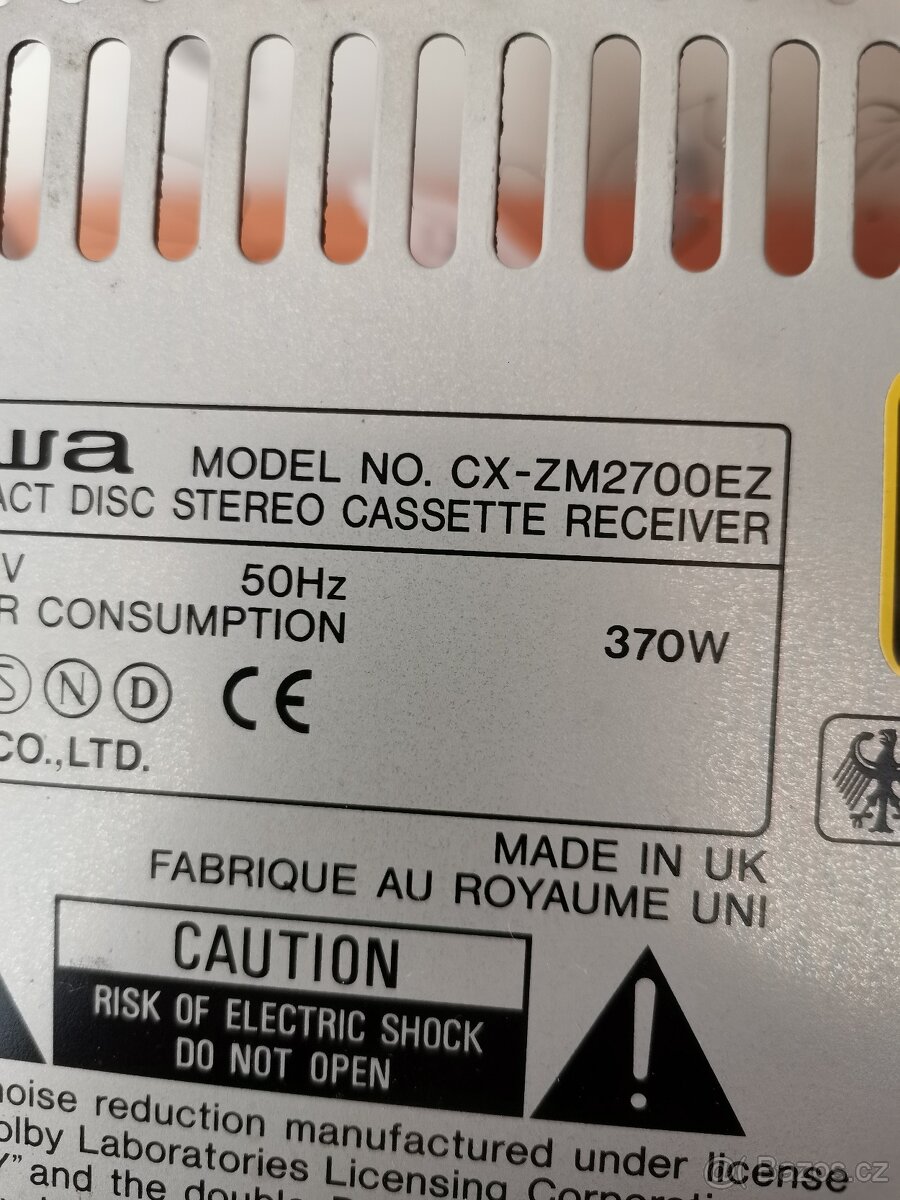 Aiwa cx-z-m2700