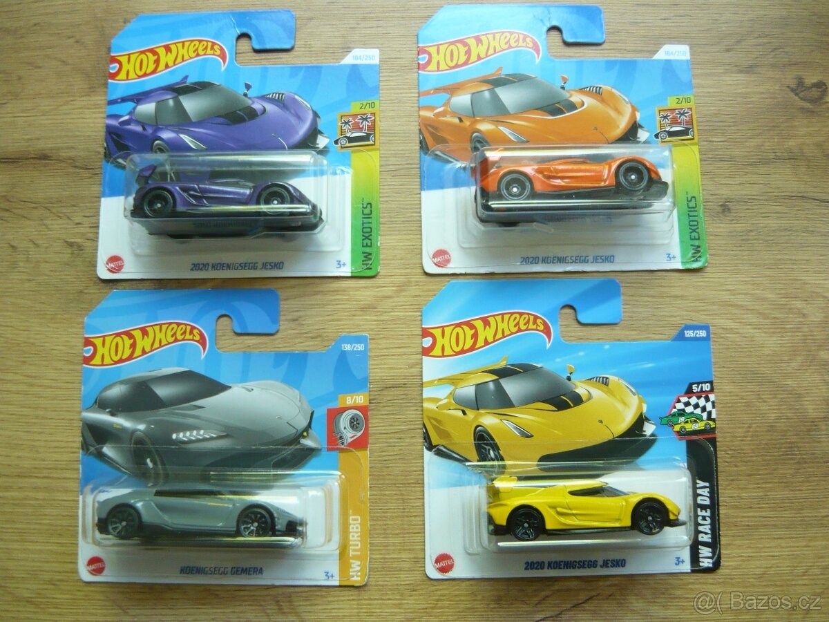 AUTÍČKA HOT WHEELS