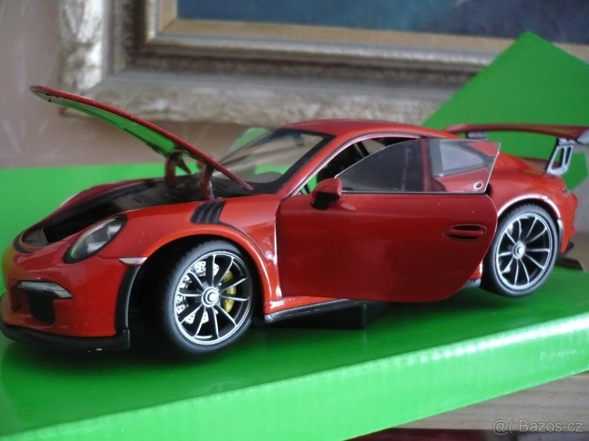 1:24 model welly porsche 911 gt3 rs (1/24)