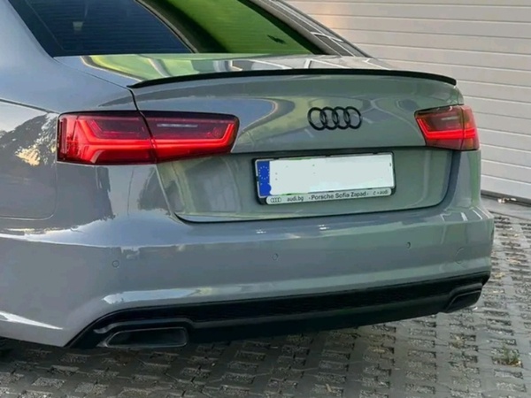 AUDI A6 C7 C7.5 4G spoiler kridlo lipko na kufor