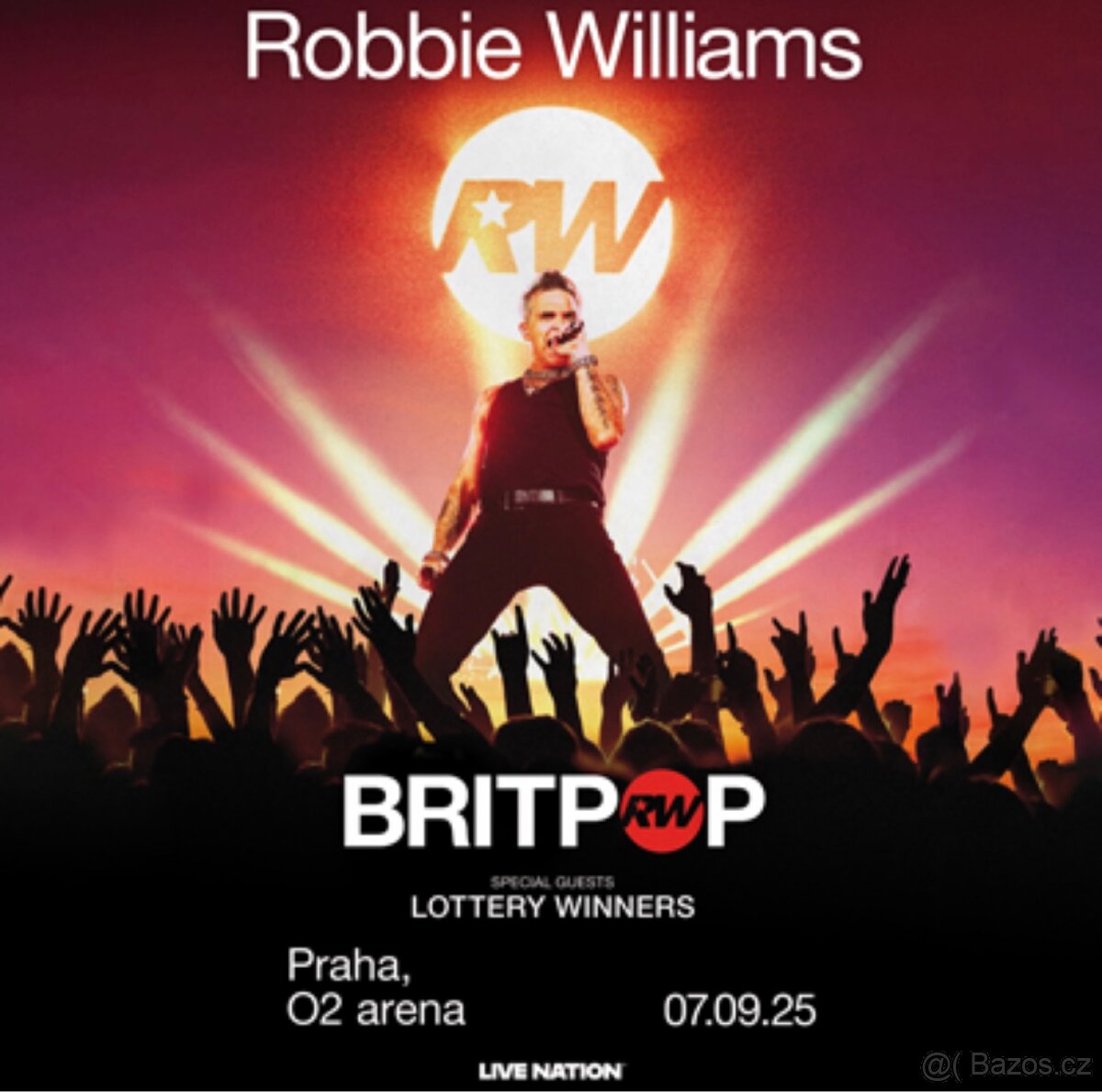 Robbie Williams - VIP klubové patro O2 Arena