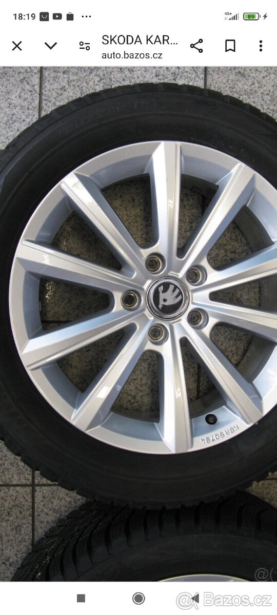 7x17ET45 6.5x17ET48 215/55R17 koupím