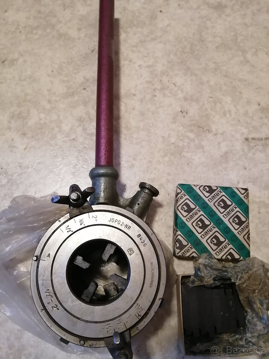 ZÁVITNICE JOPO 2NR 1/2"-2" RÁČNA ČELISTI 1/2"-3/4"