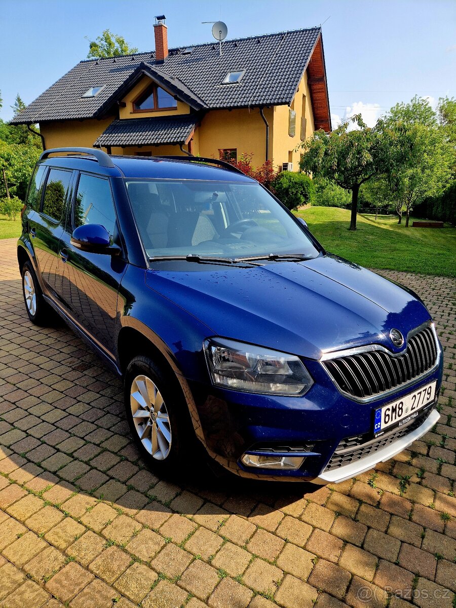 Škoda Yeti 2.0 TDi 81kw 4x4, ČR, 9/2016, 249tkm, ČR, 2.maj