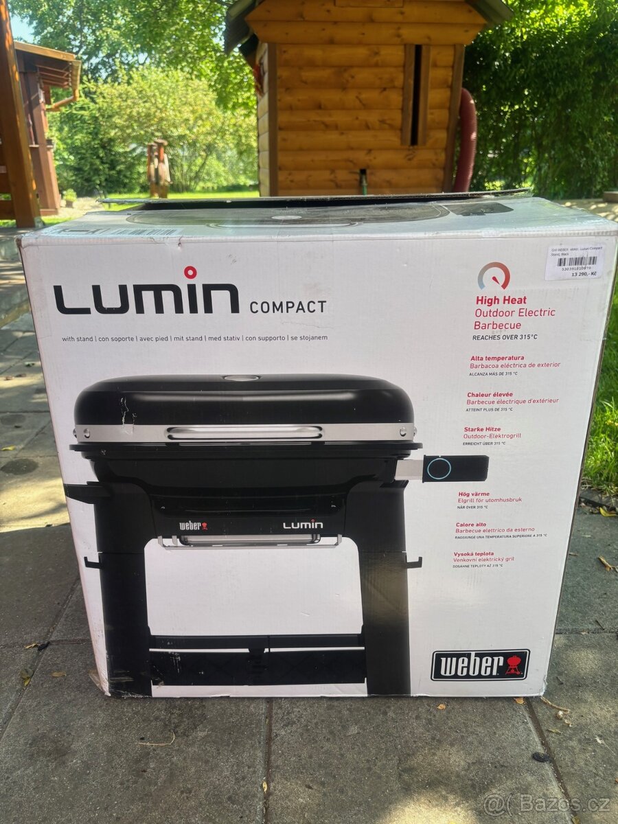 Prodám nový el. gril Weber Lumin