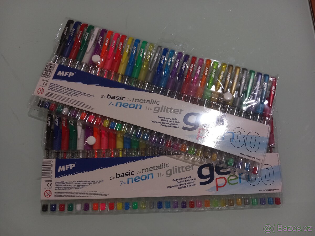 2x Sada 30 gelových per MFP