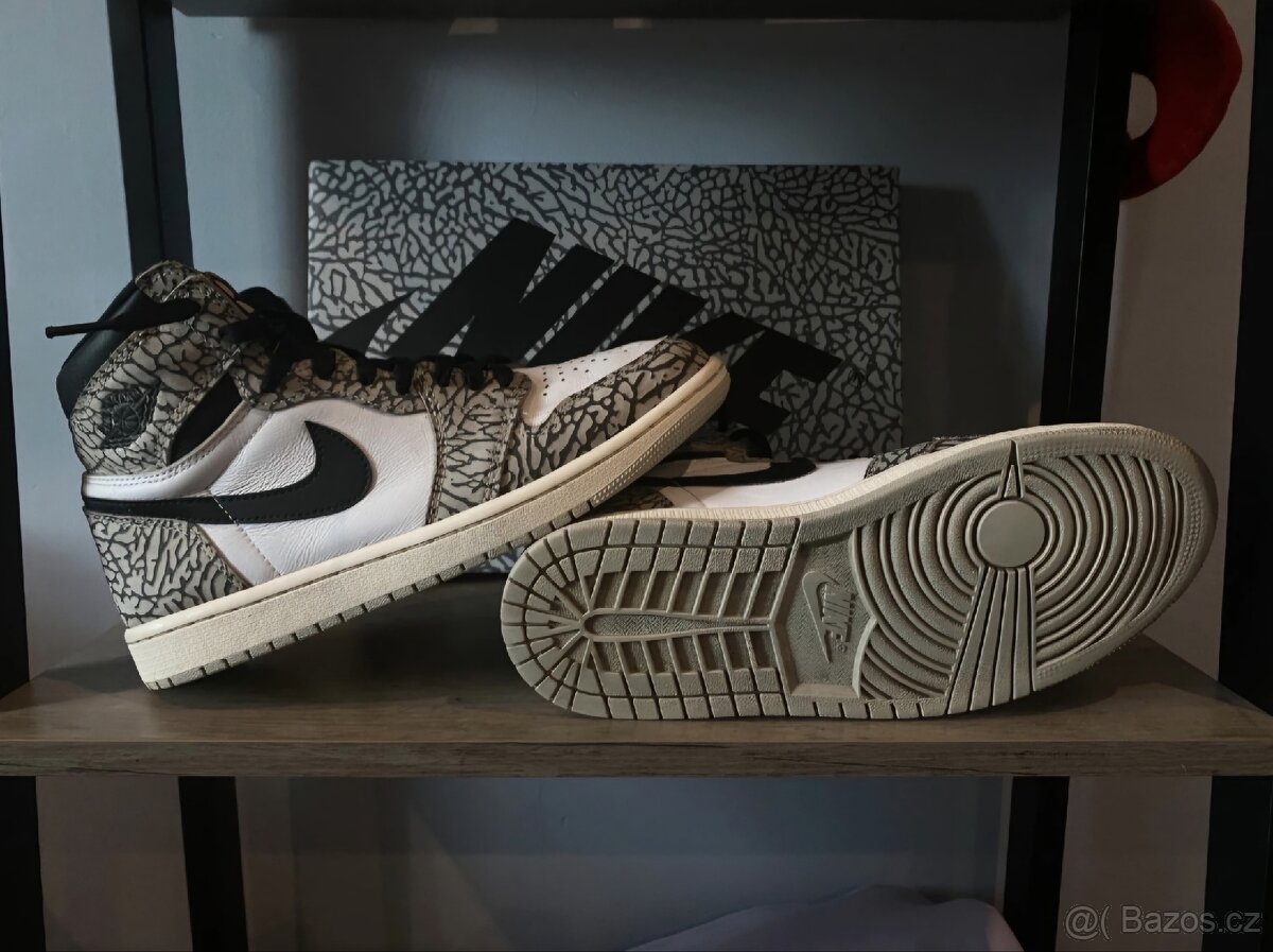Nike Jordan 1 White Cement