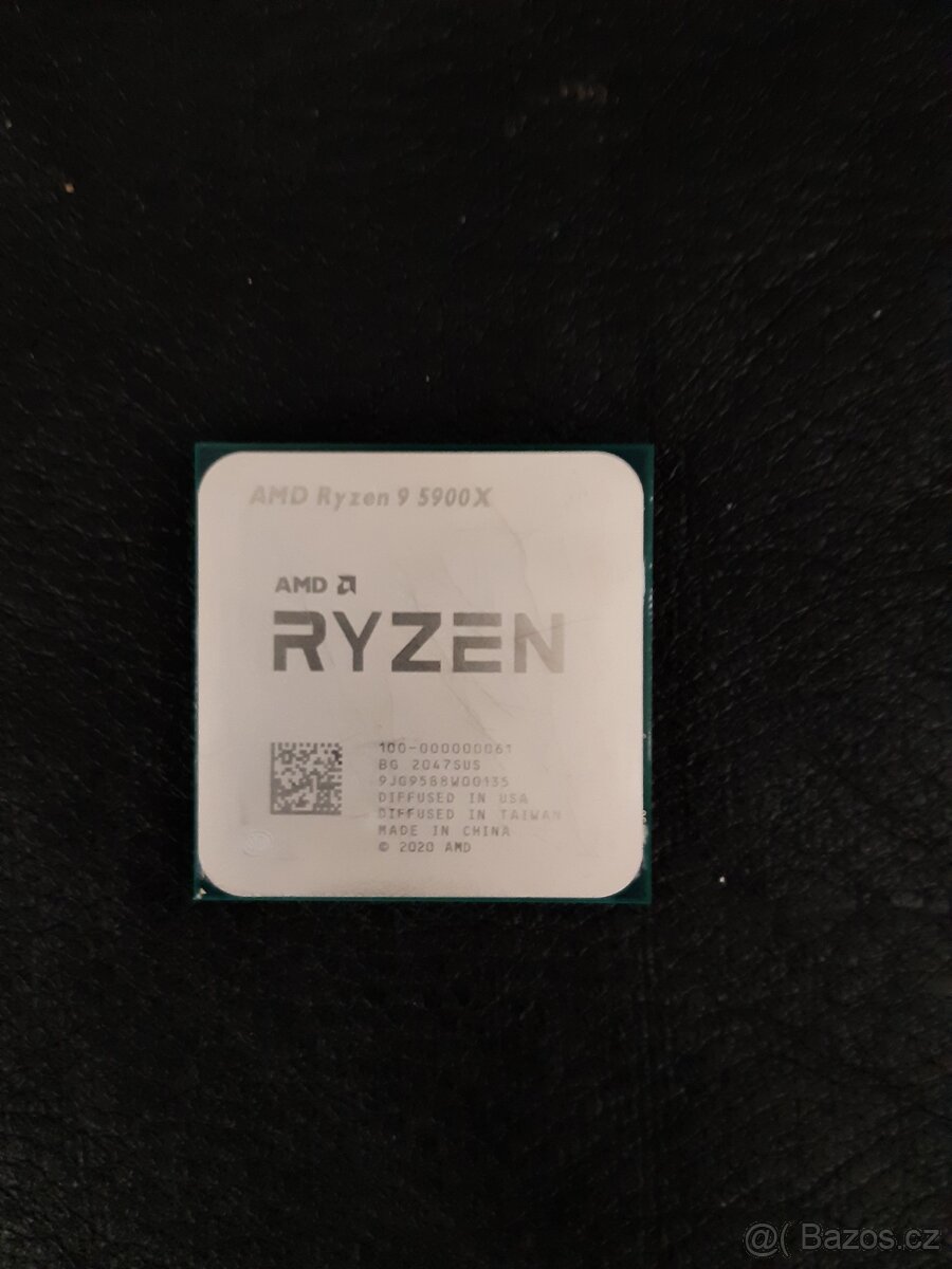 AMD Ryzen 5900x + případně chladič a zdroj