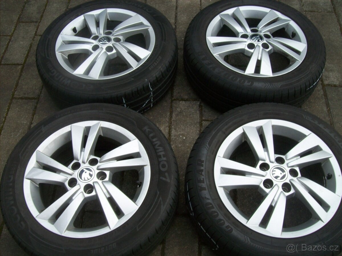 original alu kola Rapid, Fabia III,15"