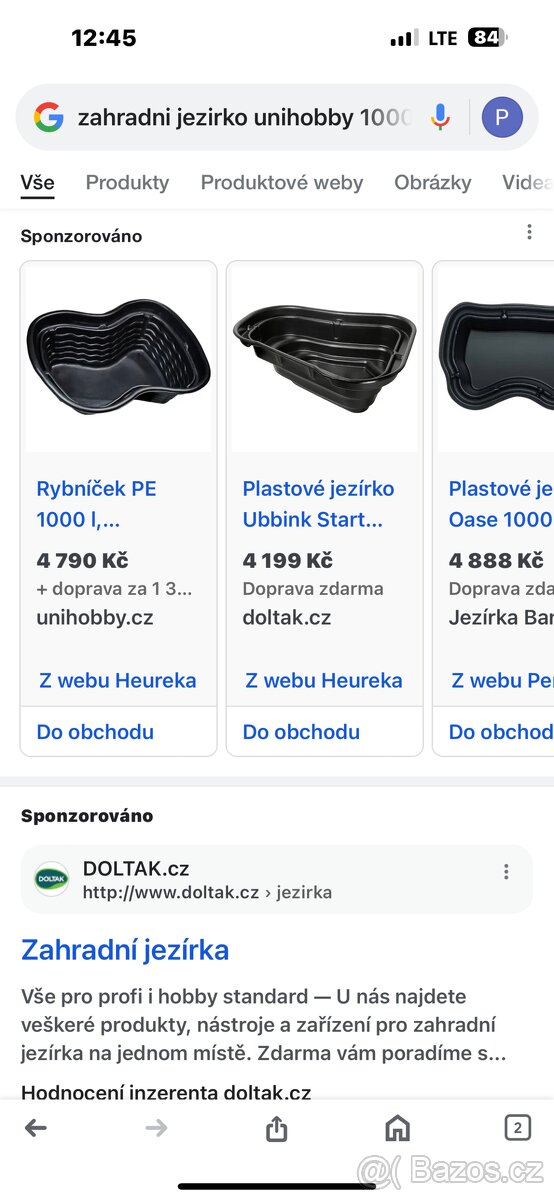 Jezírko