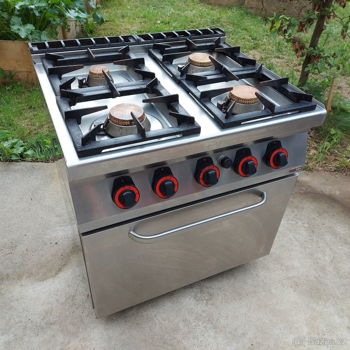 Plynový gastro sporák
