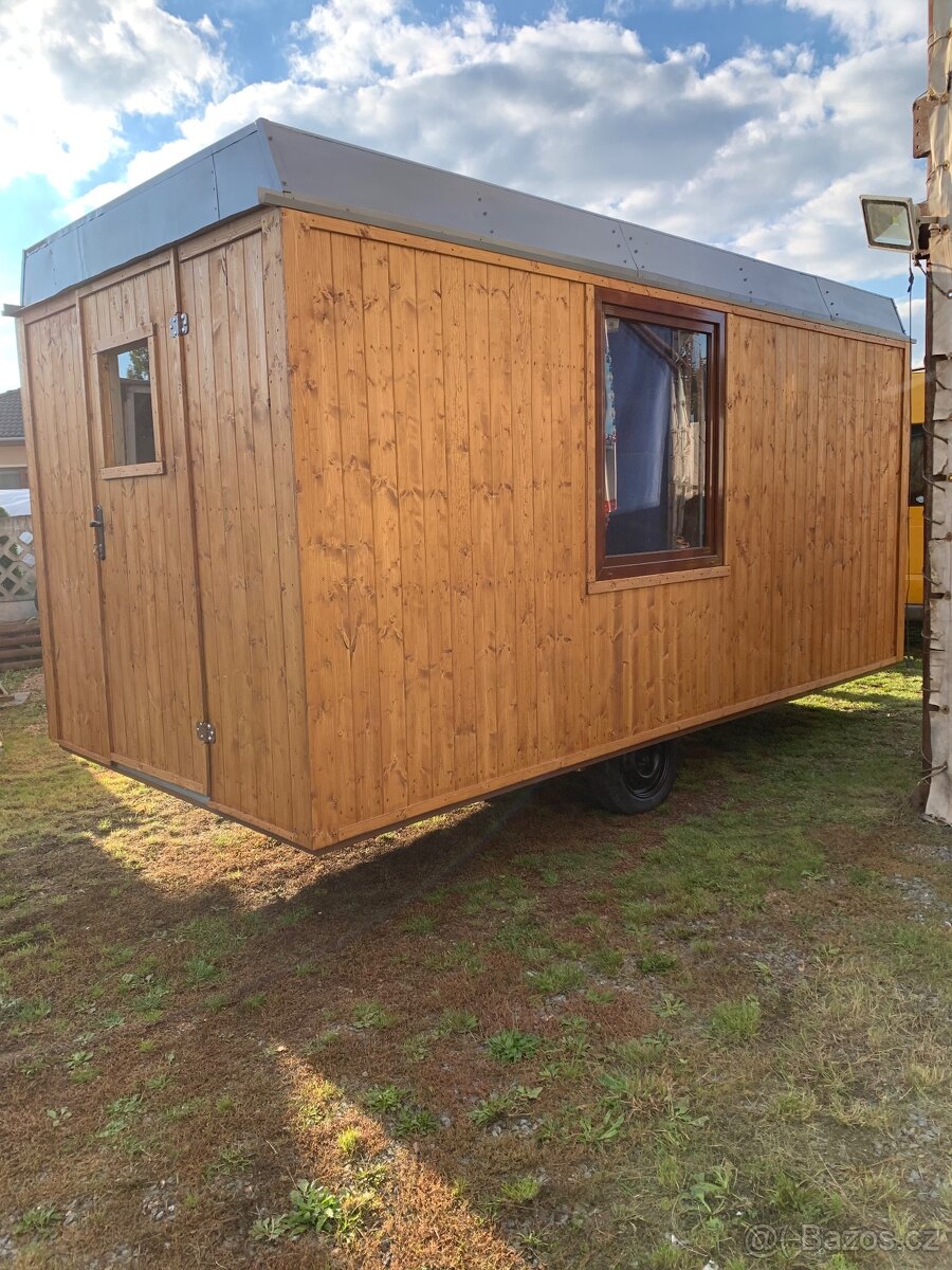 Maringotka chatka buňka sklad kancelář mobilhaim