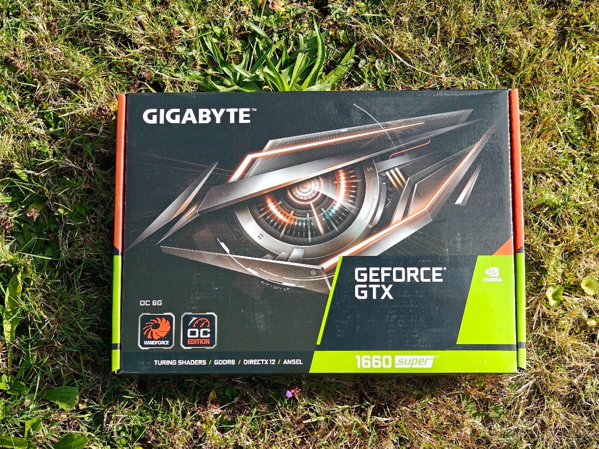 Grafická karta GIGABYTE GeForce GTX 1660 SUPER OC 6G