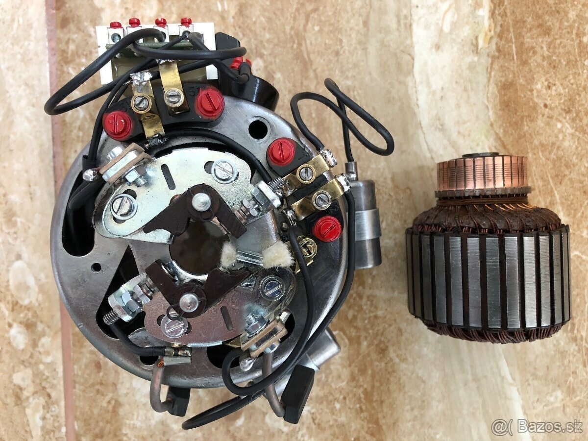 Jawa pérák 350/18 - zapalování po GO