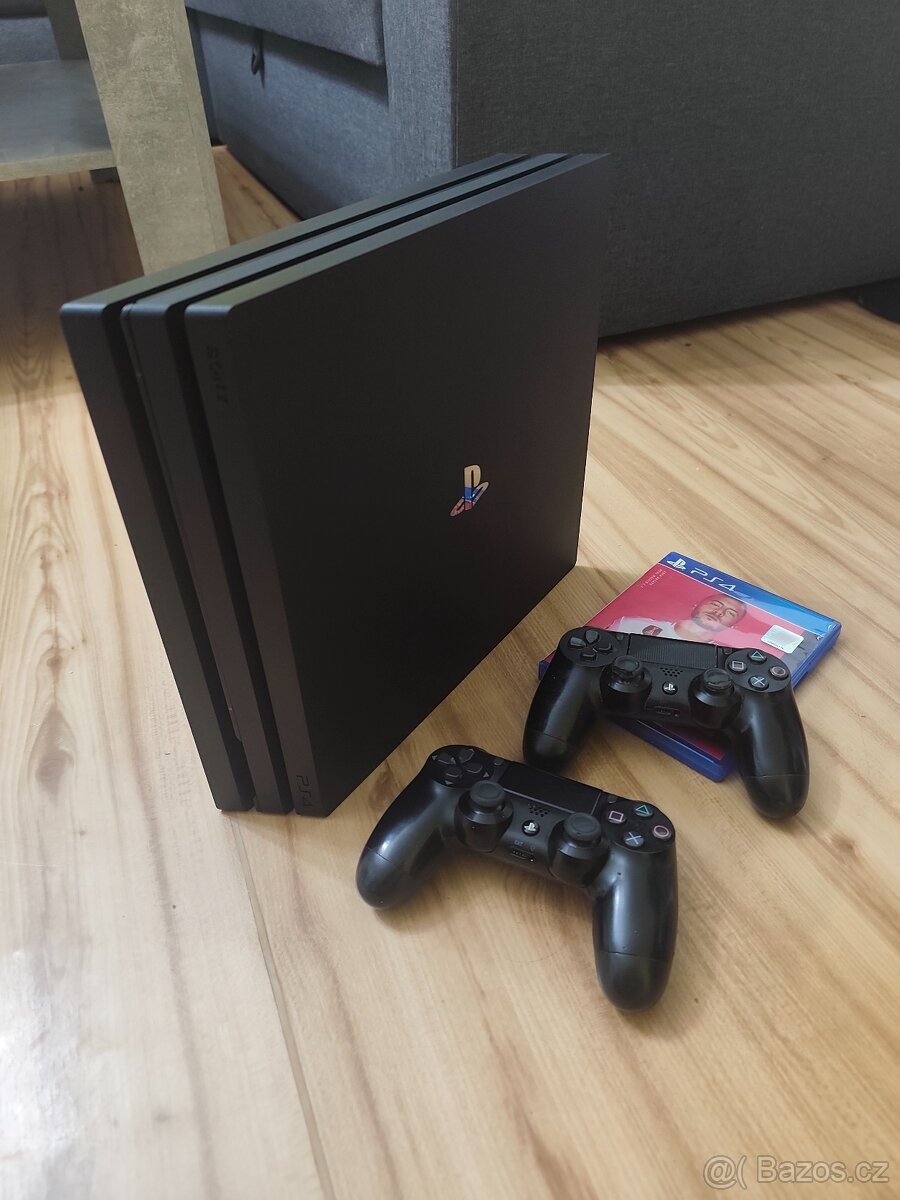 PlayStation 4 Pro – 1TB, 2x ovladač