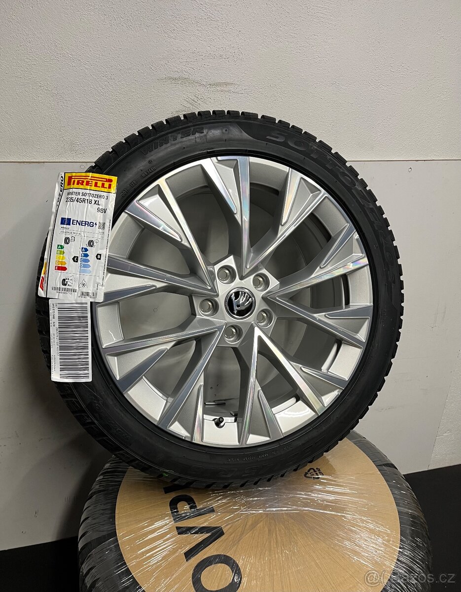 Superb 3-4 R18 Nová originální zimní sada