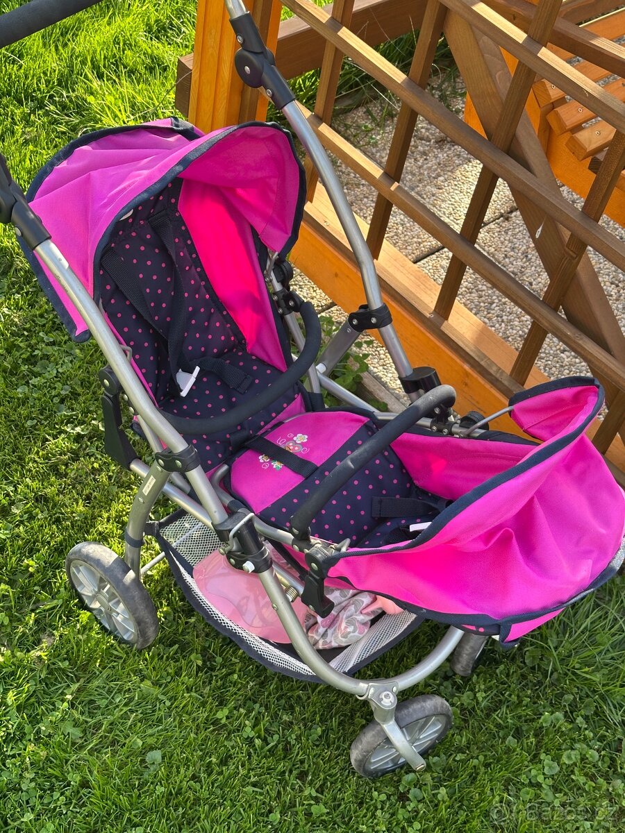 Kočárek pro panenky baby born