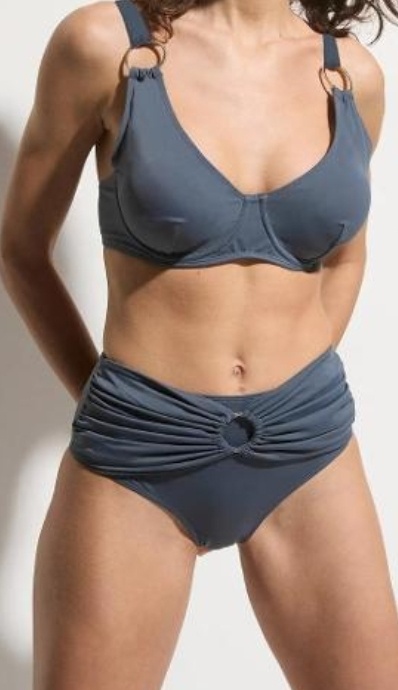 Šedé dvoudílné plavky v.38/75C