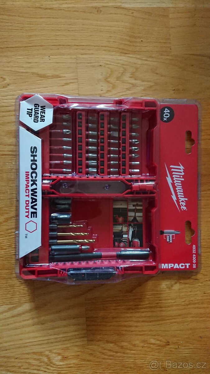 Milwaukee sada bitů a adaptérů