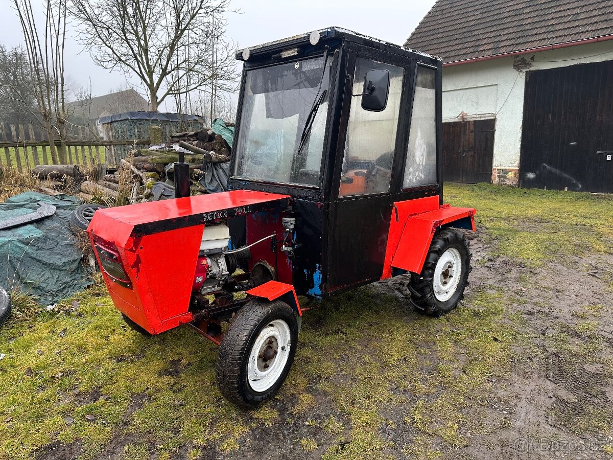 Traktor domácí výroby