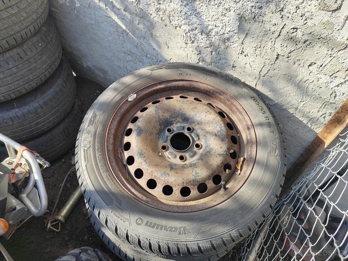 Disk R16 + Zimní pneu 205/55