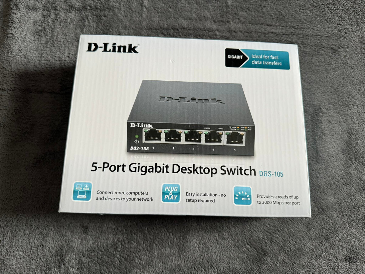 Switch - D-Link DGS-105