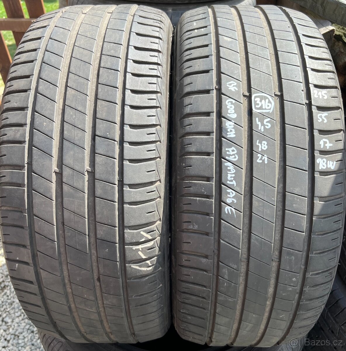 215/55 R17 98W letní pneu BFGoodrich Advantage (4821)