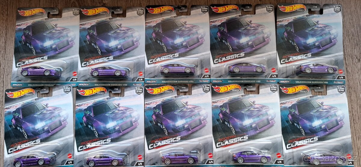 Hot wheels VW Volkswagen corrado moderní clasics