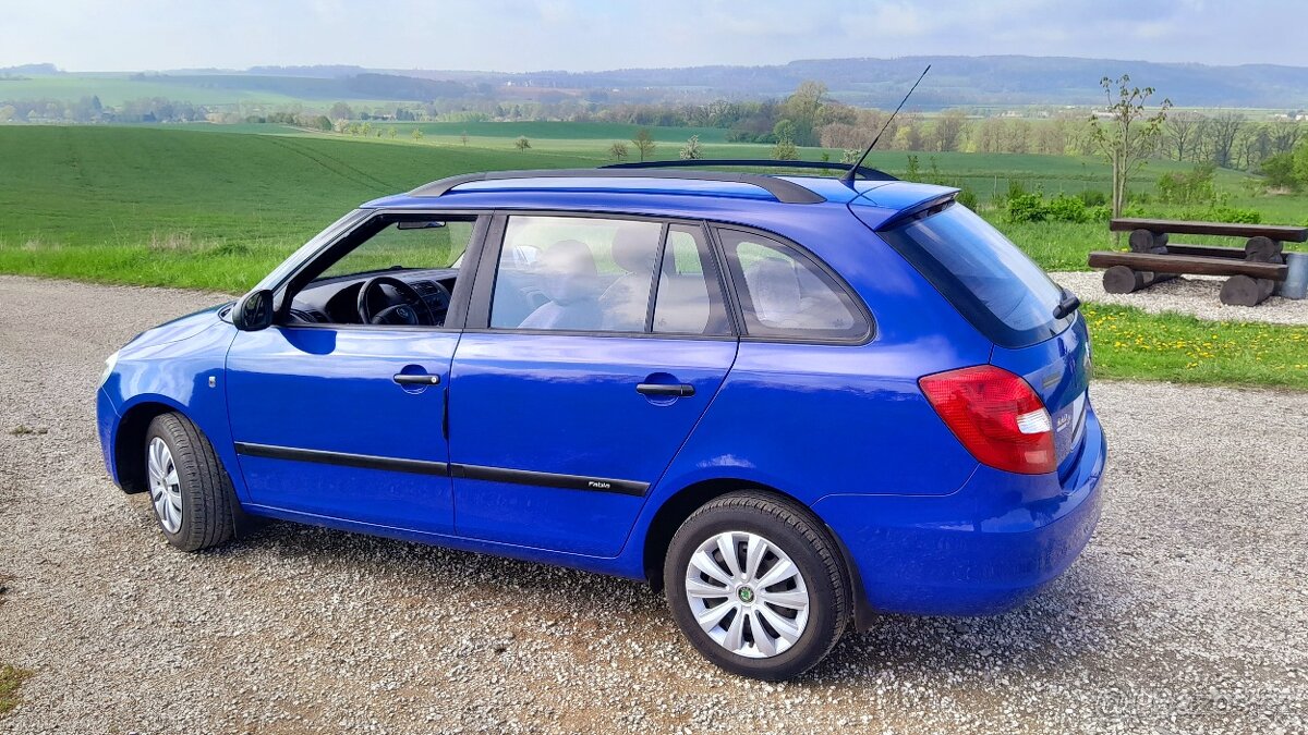 Zachovalá udržovaná  Škoda Fabia II 1.2 MPI Kombi