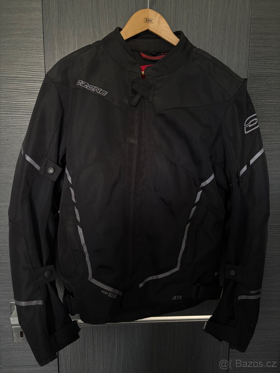 Moto bunda Ozone Jet II, černá
