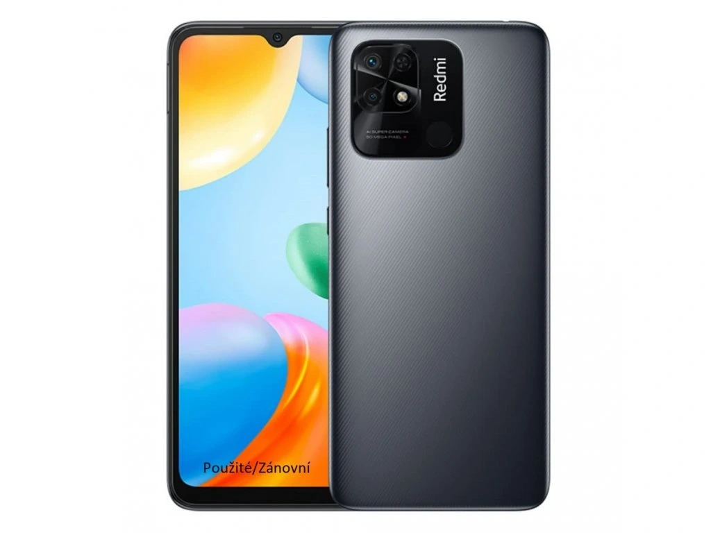 Xiaomi Redmi 10C 4GB/64GB šedá