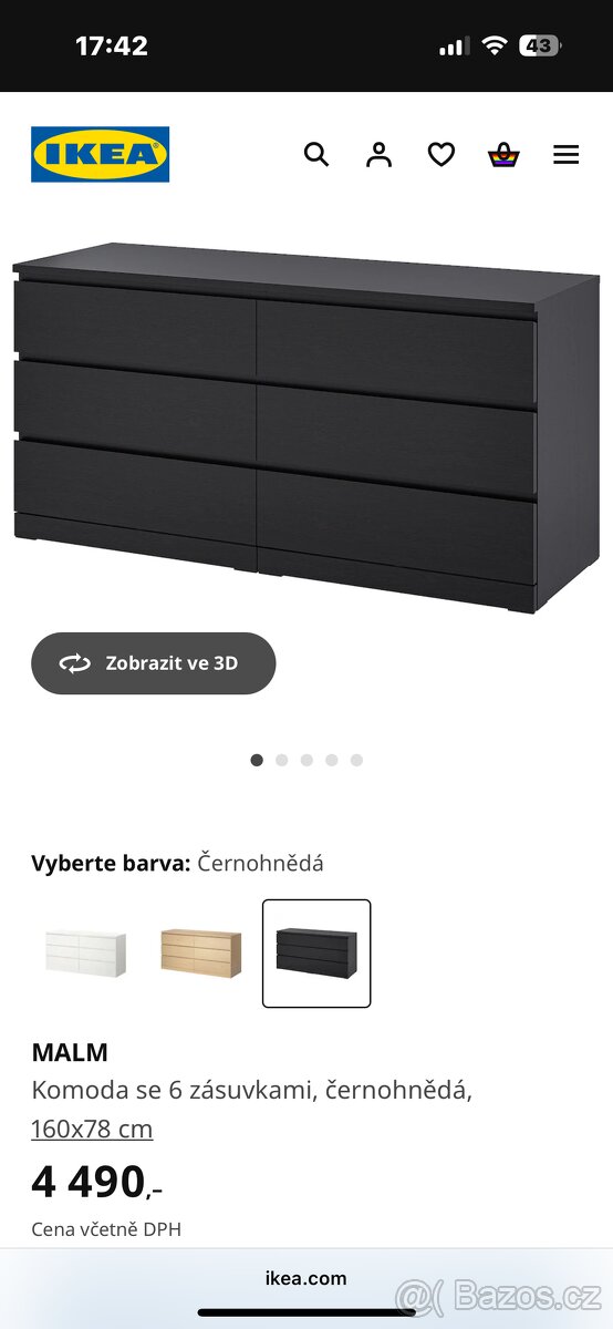 Komoda Malm Ikea