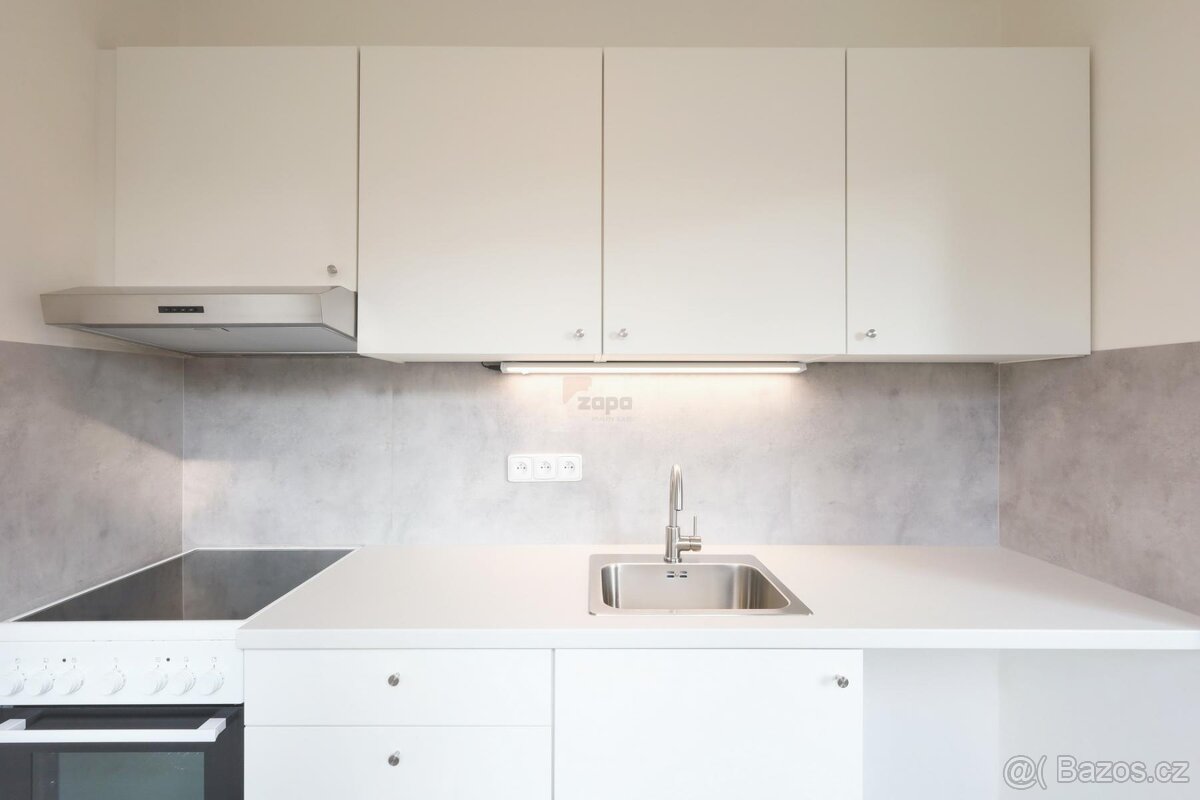 Pronájem hezkého bytu 1+1, 31 m2, Praha 5 Smíchov, kompletně