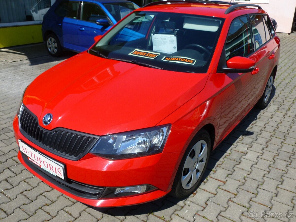 ŠKODA FABIA III 1.0TSI V CZ SUPER STAV 60 300KM