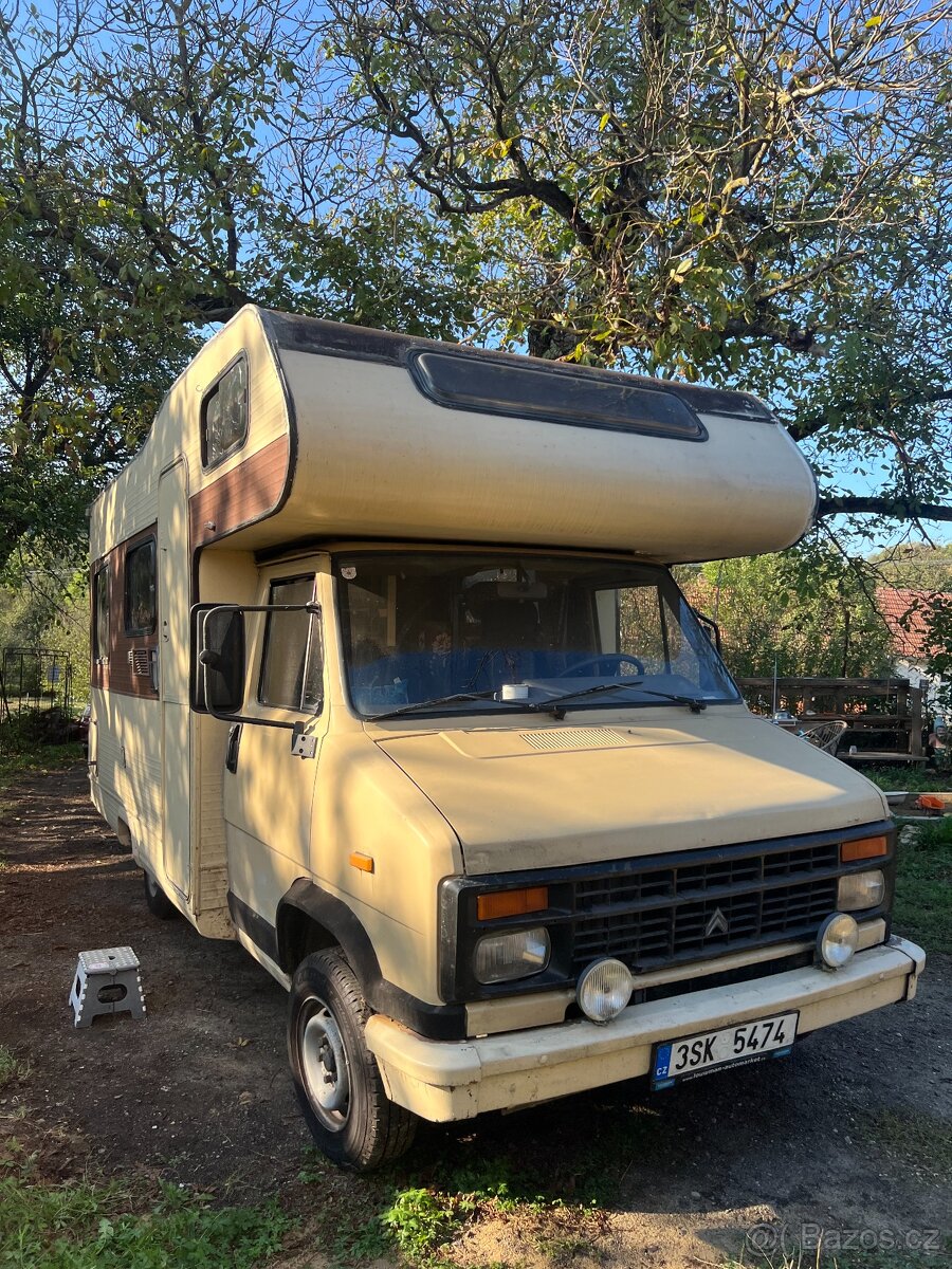 REZERVOVANE Obytné auto karavan Citroen C25