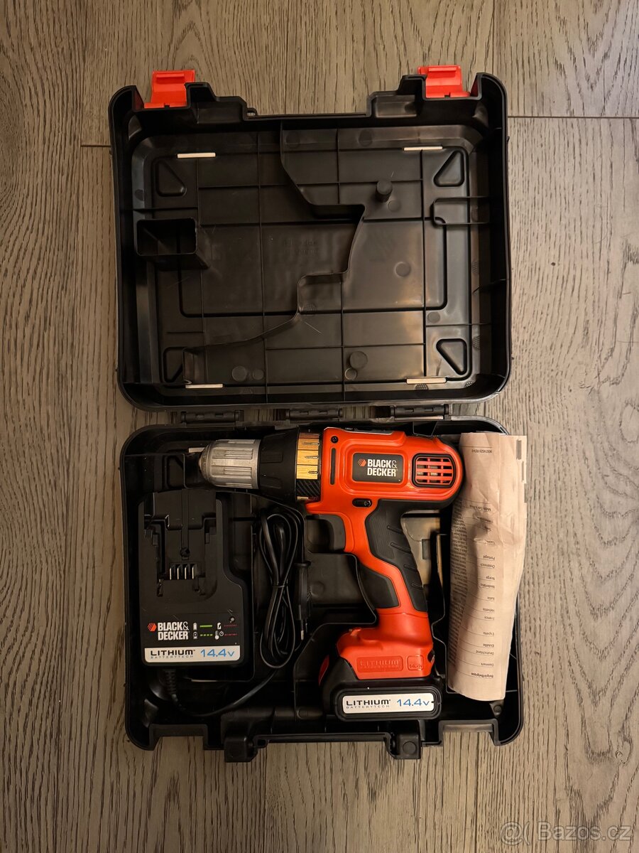 Aku šroubovák/vrtačka Black and Decker