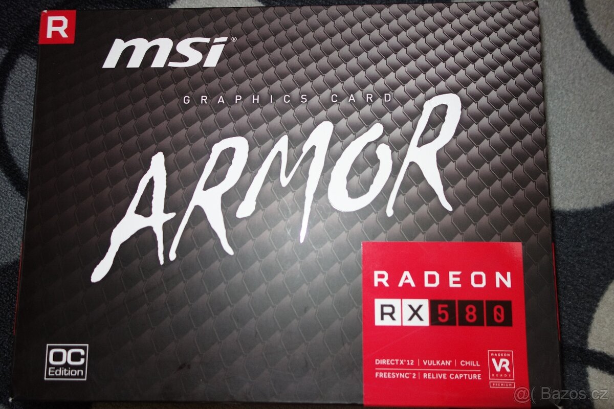 Radeon RX580 ARMOR 8gb