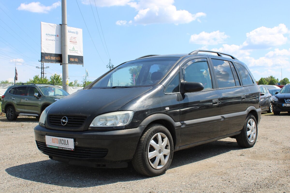 Opel Zafira, 1,6i 74KW, 7 - MÍST, STK 4/2026, r.v. 2000