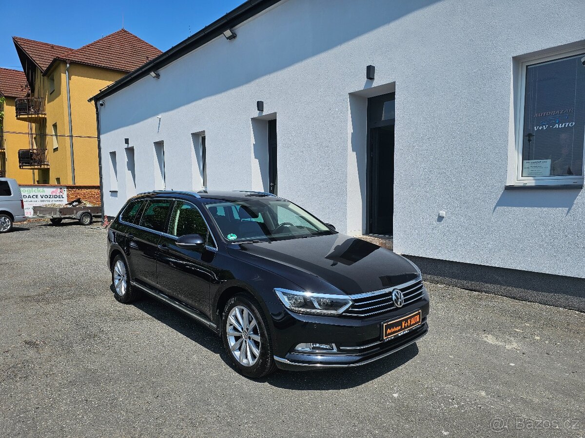 Passat B8 1,4 TSi 110KW Highline 2016 102tkm,KŮŽE, NAVI, TZ,