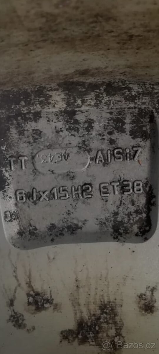 Prodám originální ALU kola na Roomster/fabia 2