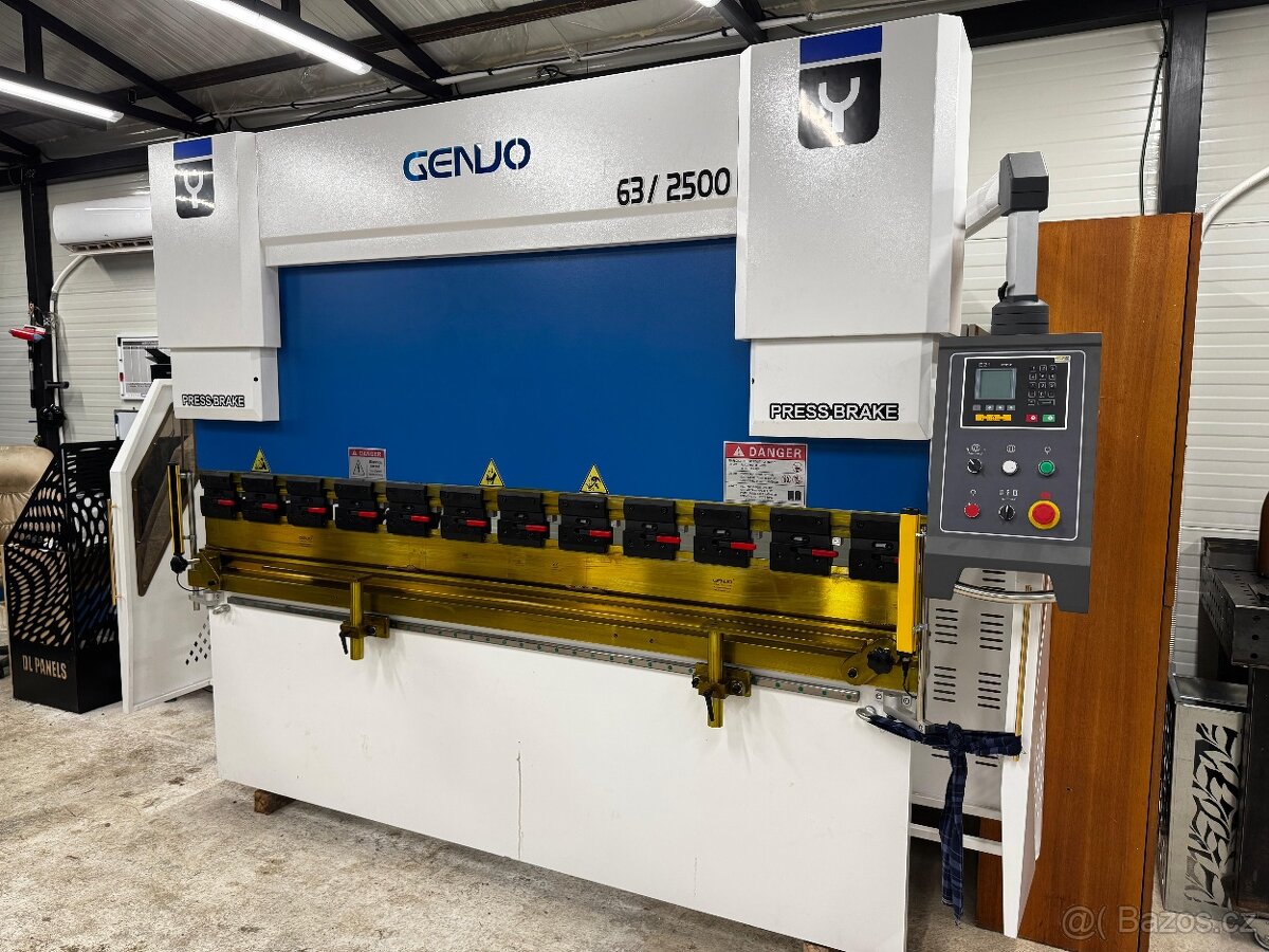 Ohraňovací lis GENUO 60t 2500mm NC - ihned k odběru