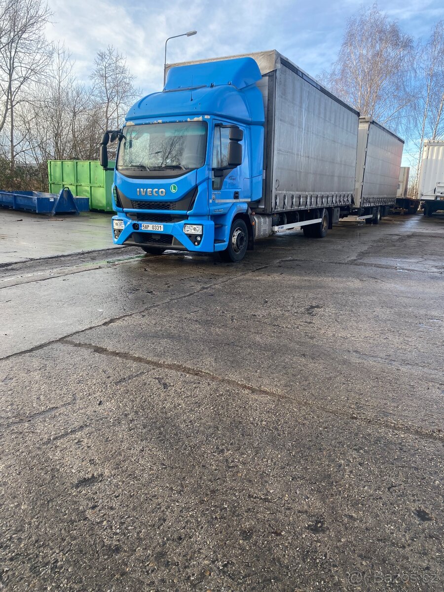 Tandemová souprava Iveco Eurocargo 120 E280 + Panav