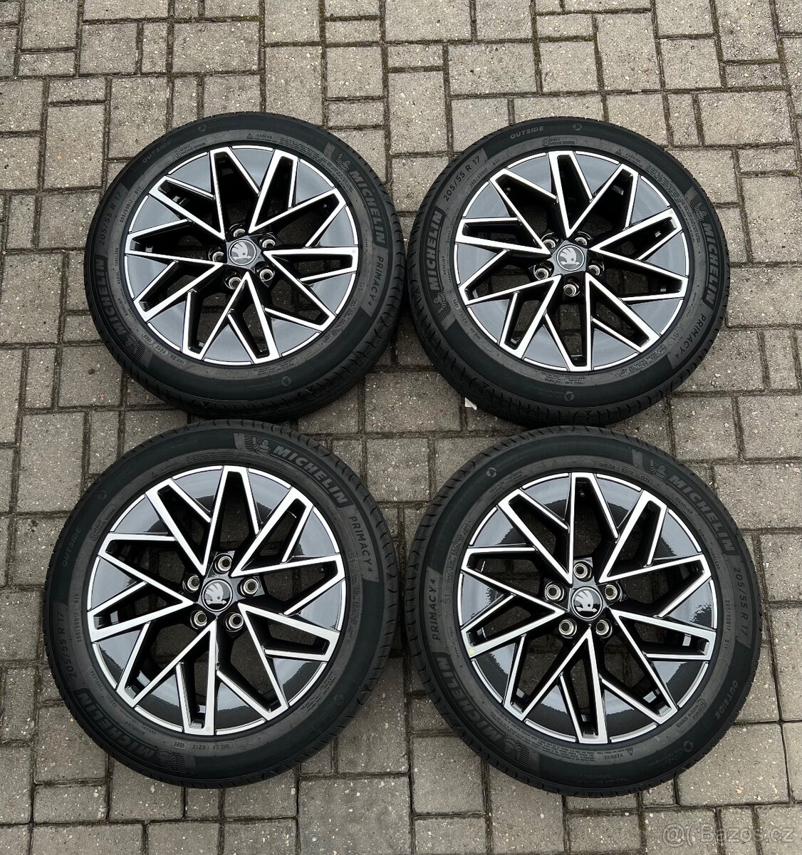 Originální nová sada ALU kol Slagard 205/55 R17