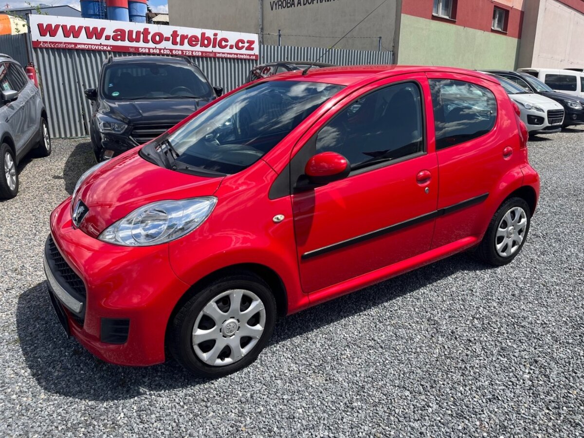 PEUGEOT 107 1,0i TRENDY 1.MAJITEL