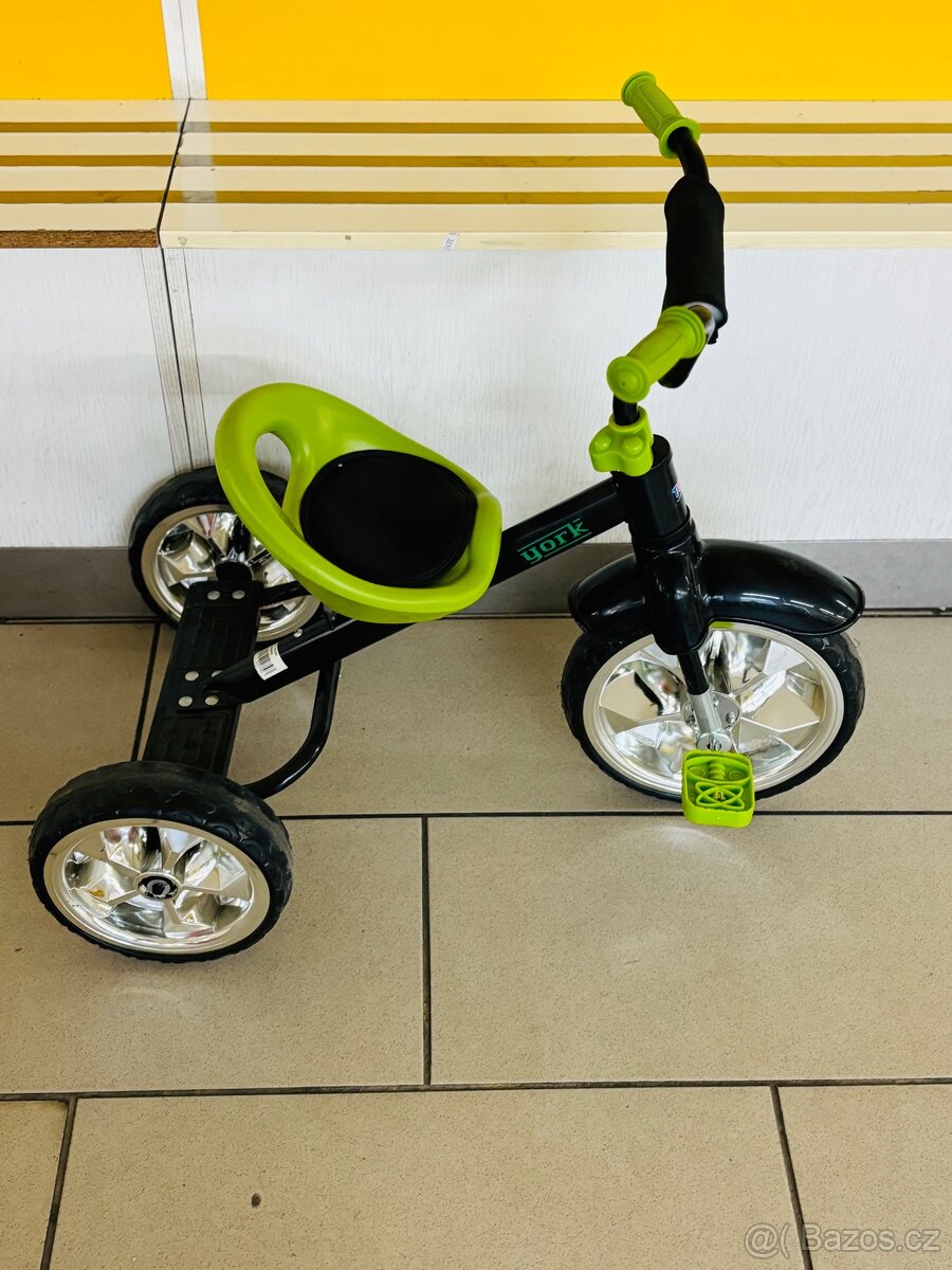 Plně funkční dětská tříkolka Toyz York (od 3 let)