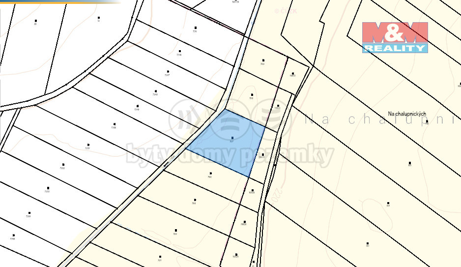 Prodej, louka, 3144 m2, Kladruby nad Labem
