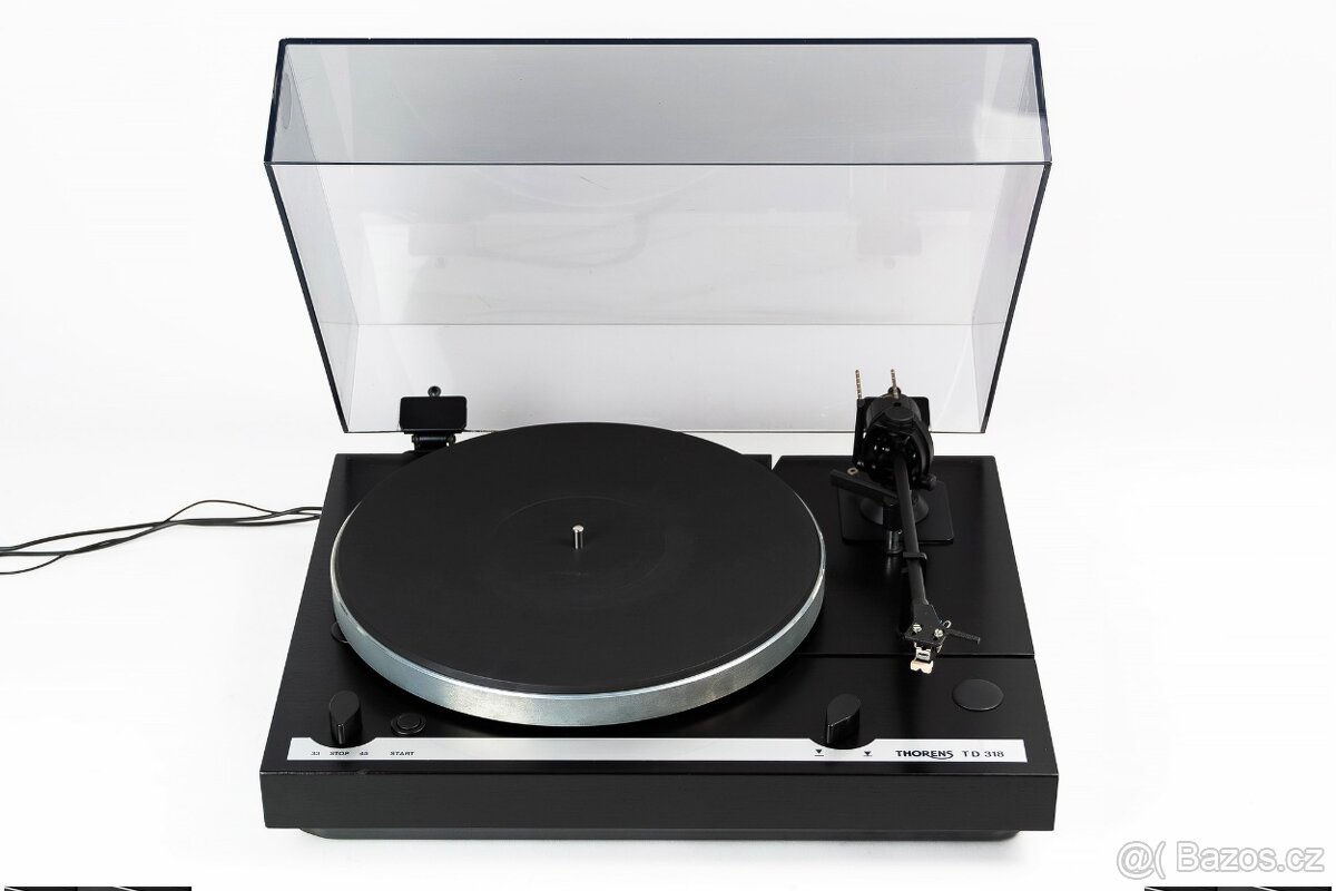 THORENS TD-318 / audiofilský poloautomat / záruka