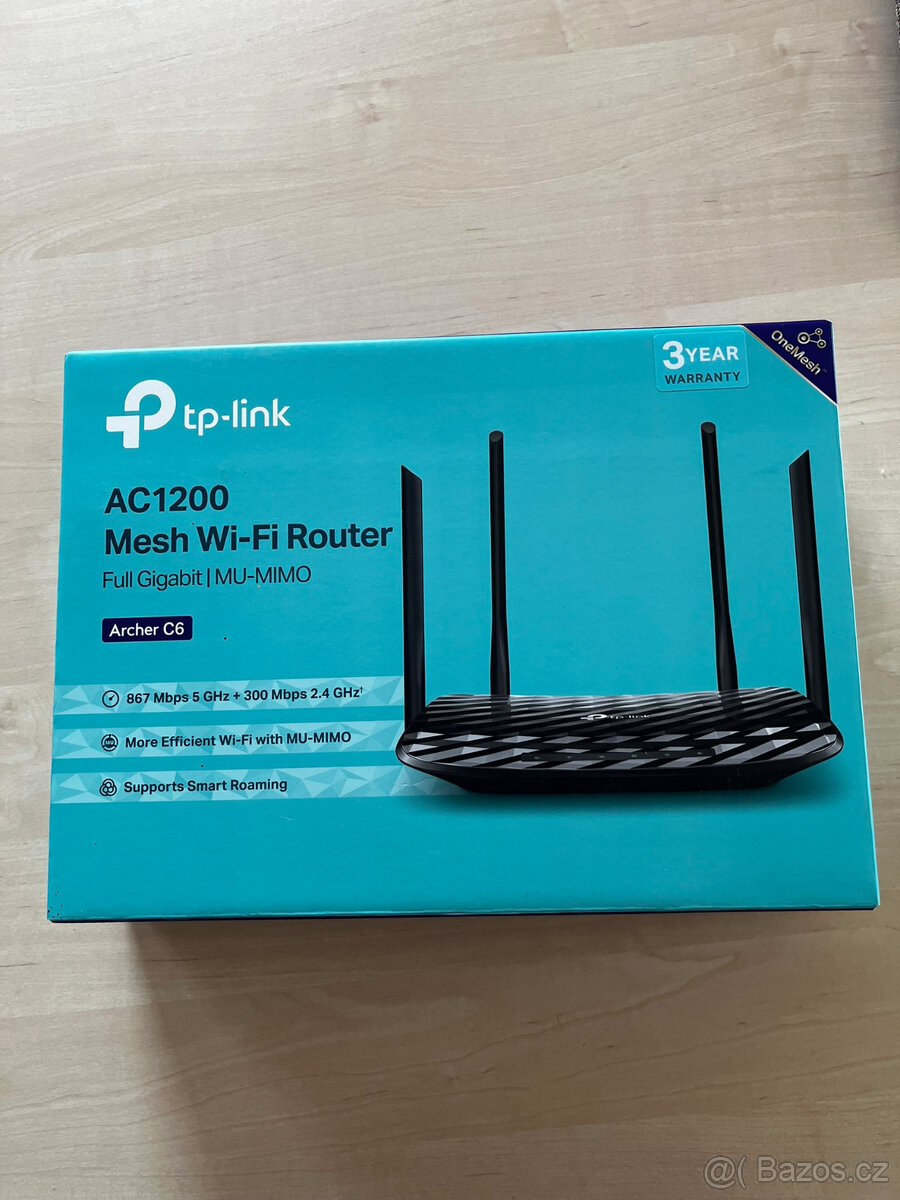 Wi-Fi router TP-Link Archer C6 AC1200