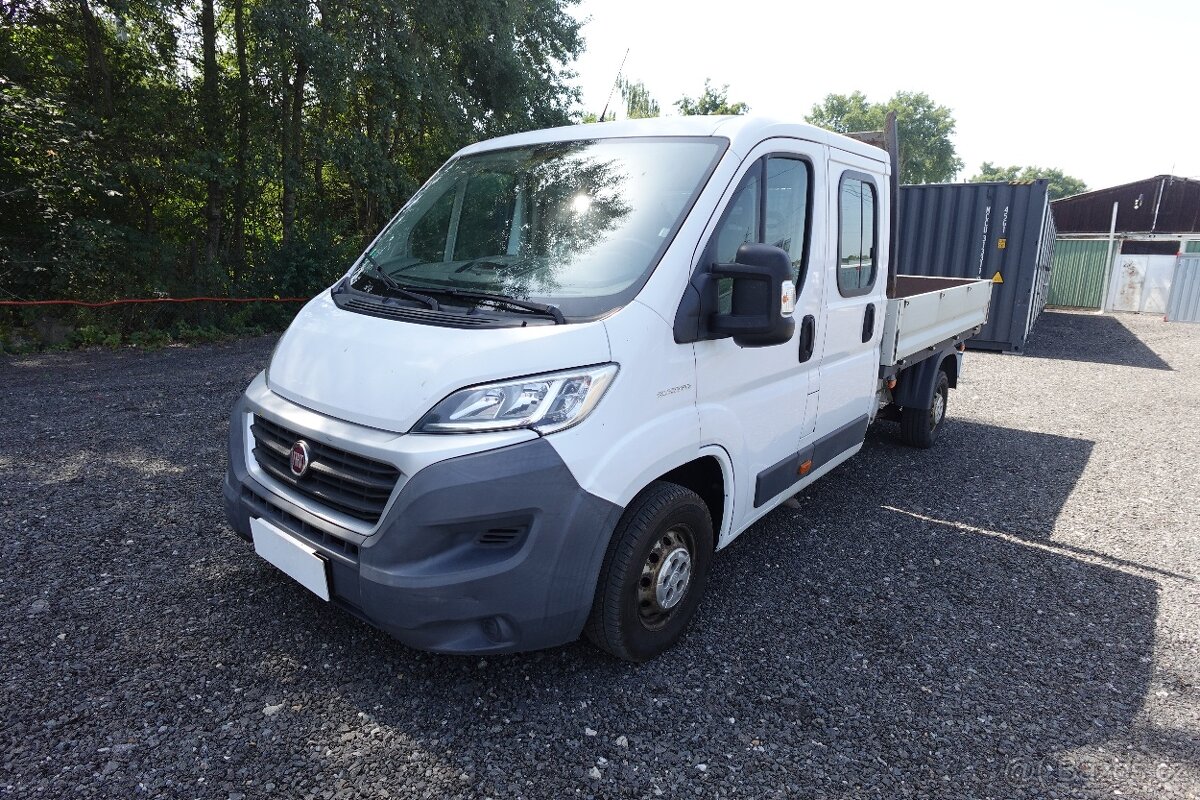 FIAT DUCATO DVOJKABINA VALNÍK 7MÍST 2.3JTD KLIMA SERVISKA
