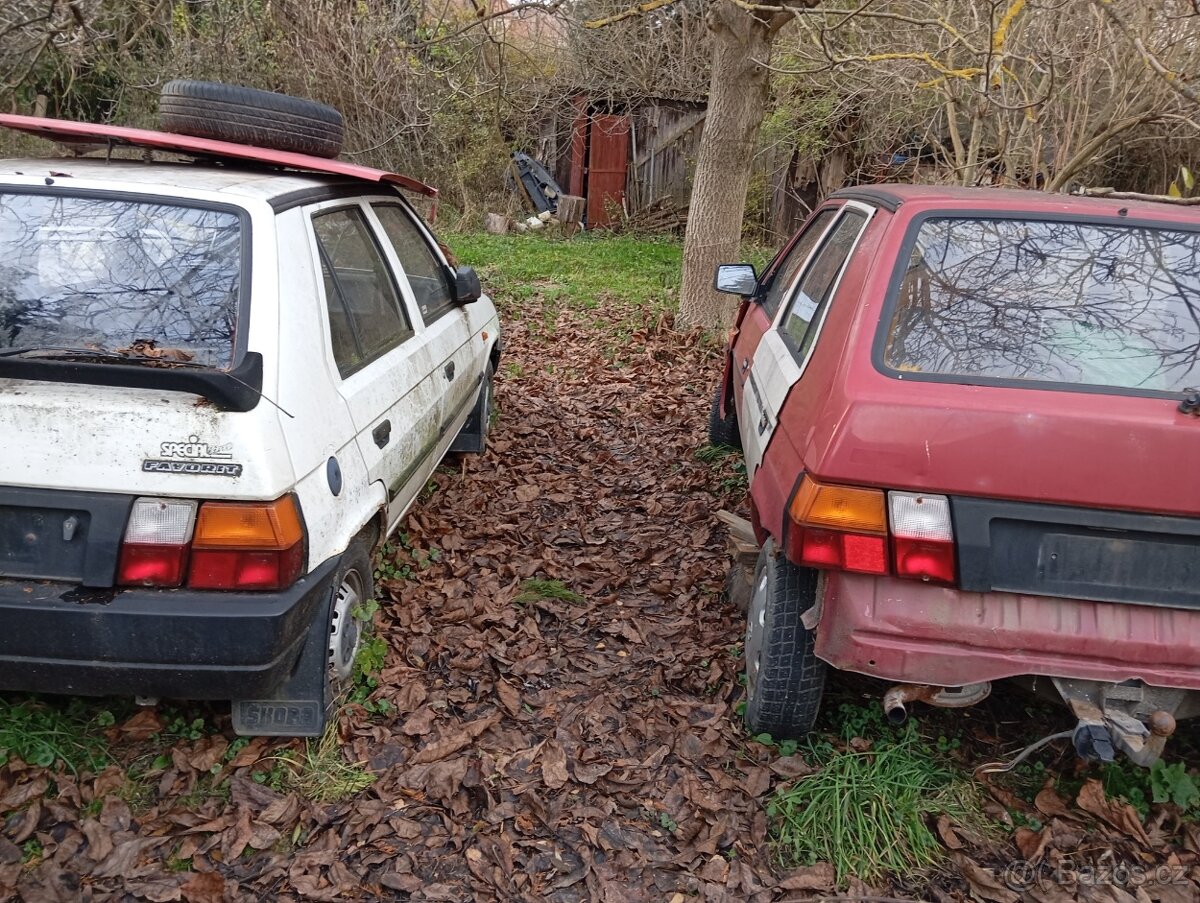 ŠKODA FAVORIT,FORMAN,Š 120 1985 - 1994